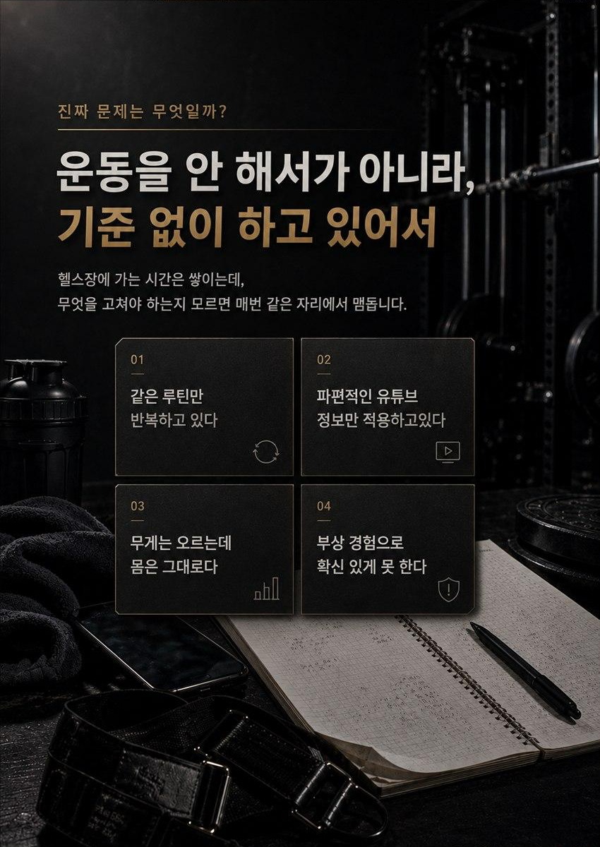 박재훈의 ALLRIGHT CLASS 운동 문제 진단